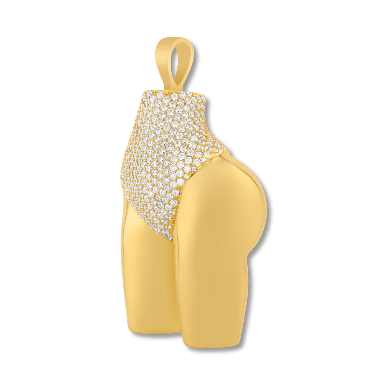 Diamond Cheek Peek Pendant