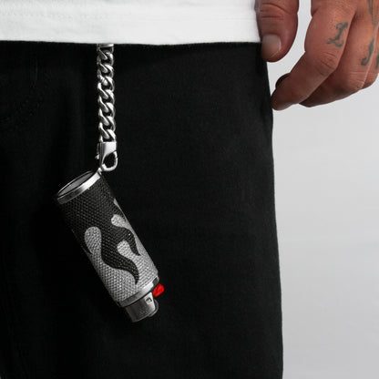 Diamond Flame Lighter Case BLACK