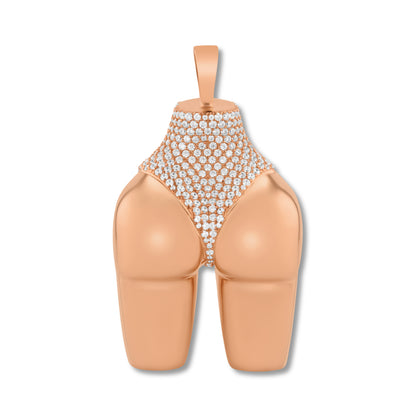Diamond Cheek Peek Pendant